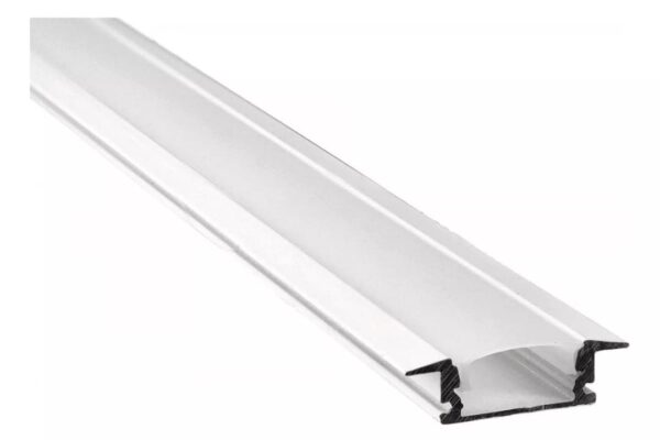 PERFIL 2M 508 EMBUTIDO COLOR ALUMINIO 0.5MM