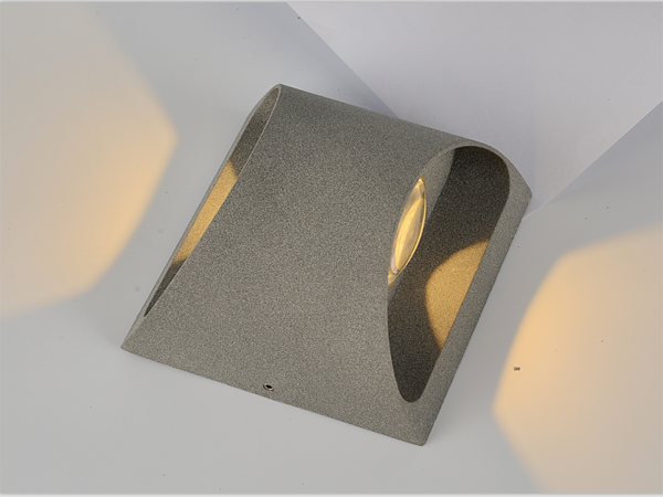 APLIQUE GRIS 2*5W - Imagen 2