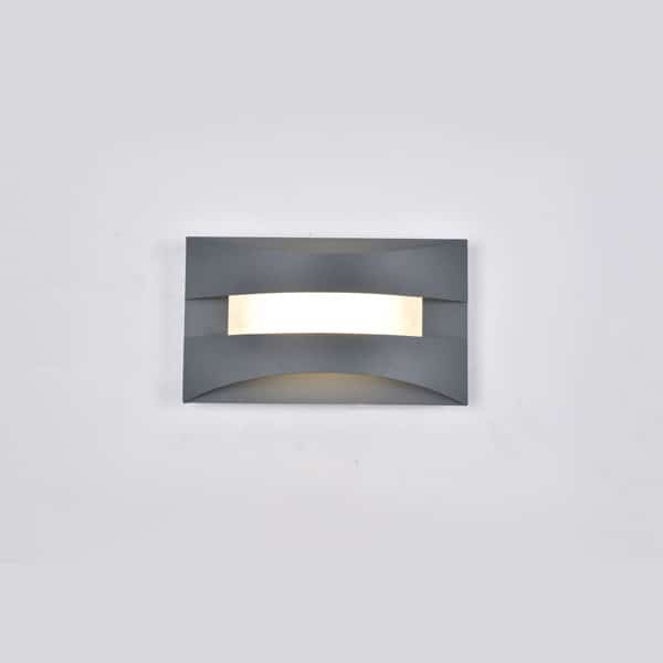 APLIQUE LED 9015 GRIS 8W 3000K