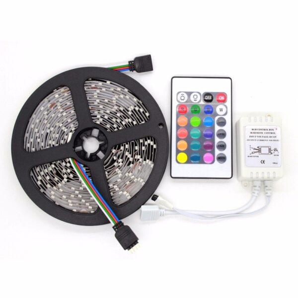CINTA LED CON CONTROL 5M 60LEDS RGB - Imagen 2