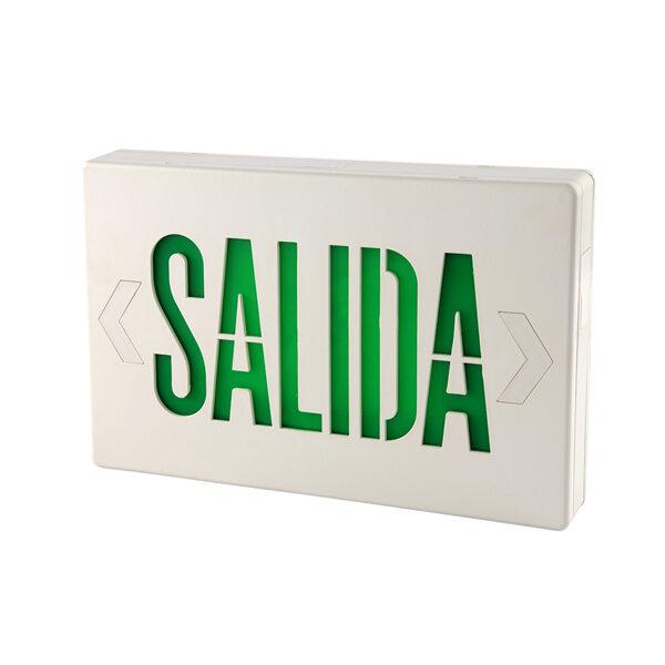 LUZ LED DE EMERGENCIA PRO CON LETRERO SALIDA