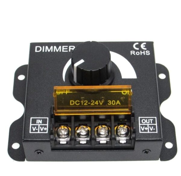 LED Dimmer Switch DC 12V 24V 30A
